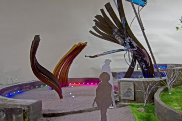 "Wind Me Up, Chuck" by Jackie Braitman, one of three proposed public art projects for Chuck Brown Park