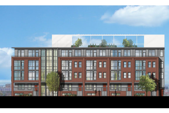Preliminary plan for the Capitol Hill Condos